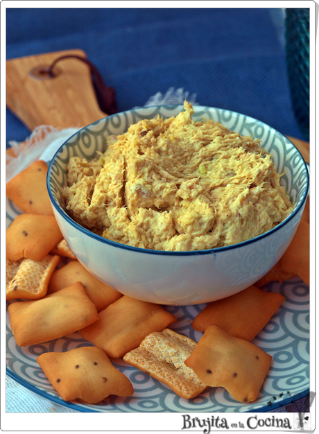 Dip de pollo al curry