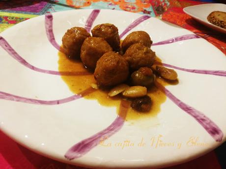 Albóndigas mozárabes