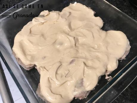 Solomillo al ajo tostado