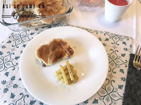 Solomillo al ajo tostado