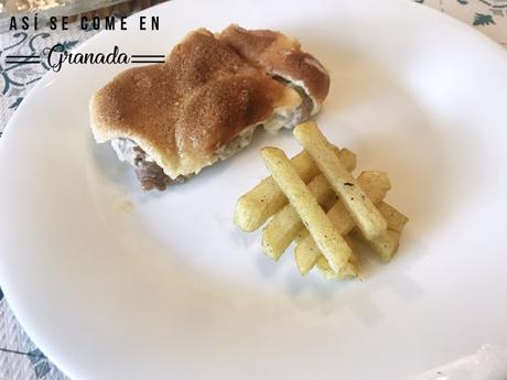 Solomillo al ajo tostado