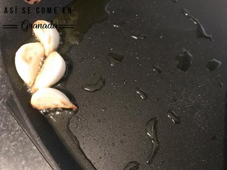 Solomillo al ajo tostado