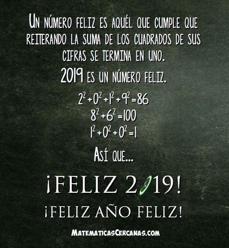 ¡Feliz 2019! ¡Feliz año feliz!