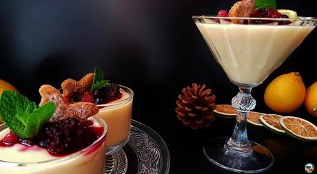 Natillas de limón
