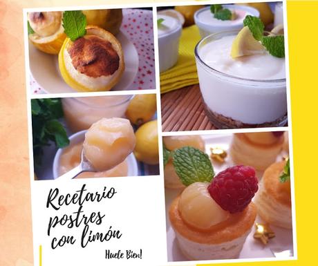 Natillas de limón