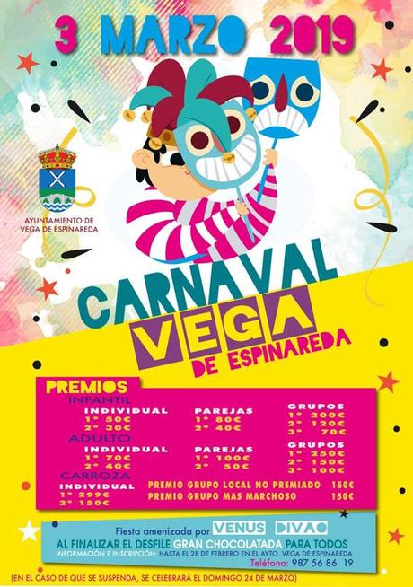 Planes en el Bierzo para el fin de semana y carnavales. 1 al 5 de marzo 2019