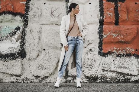 CLON ISABEL MARANT - COWBOY WHITE BOOTS