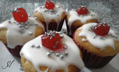 MUFFINS CON CEREZAS