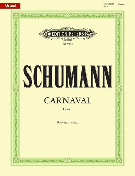 R. Schumann - Carnaval, Op.9 (partitura piano)