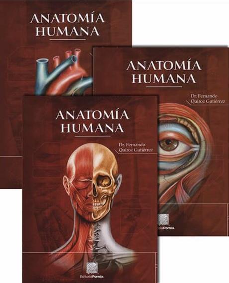Libros de medicina anatomía de Quiroz
