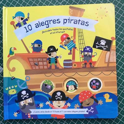 10 alegres piratas, picarona, rebecca weerasekera, jayne schofield, album ilustrado,