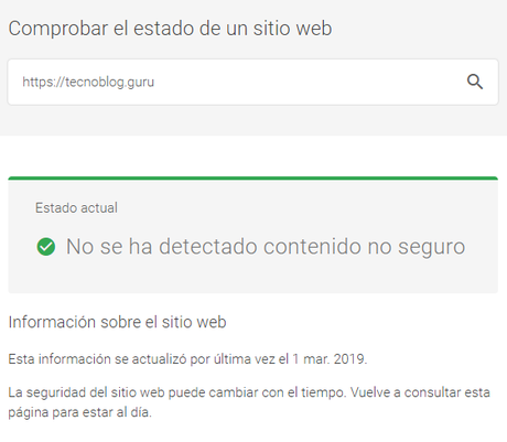 Safe Browsing Search