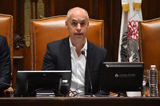 Larreta repasó obras en apertura de sesiones