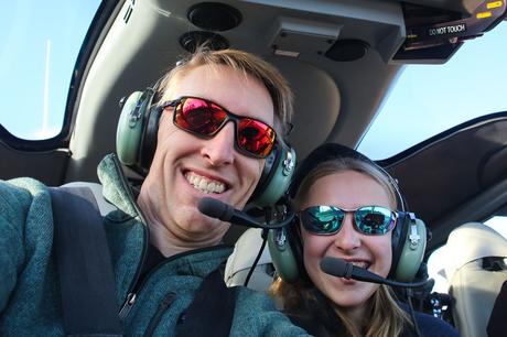 Tim-and-Kara-Helicopter.jpg.optimal ▷ Tour en helicóptero por el Gran Cañón: todo lo que necesitas saber