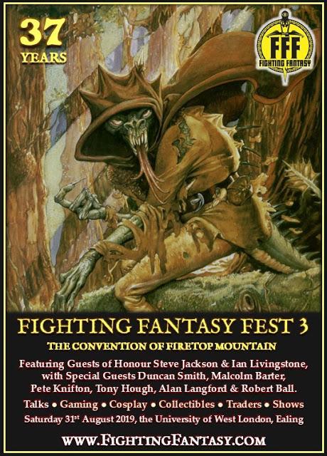 Fighting Fantasy Fest 3, confirmado en agosto