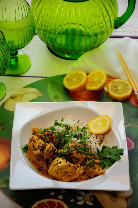 POLLO KORMA (CON THERMOMIX Y TRADICIONAL)