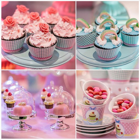 Fiesta temática cupcakes