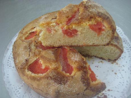 BIZCOCHO DE POMELO ROSA, ALMENDRA Y ACEITE DE OLIVA