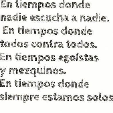 Nadie escucha a nadie