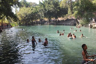 Baneario Las María de Neiba, con mayor cuidado y más acogedor.