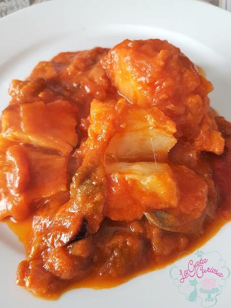 BACALAO A LA RIOJANA