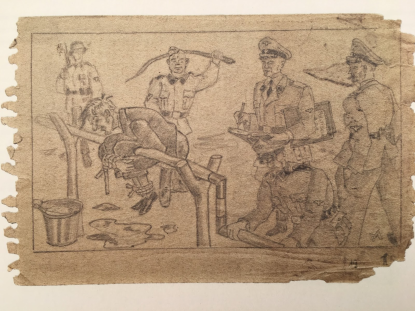 El cuaderno de los bocetos de Auschwitz. El cuaderno de los bocetos de Auschwitz.