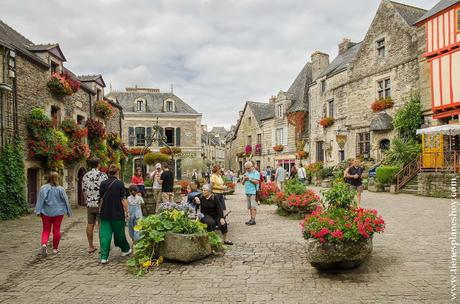 Viaje en coche pueblos bonitos Bretaña Normandia