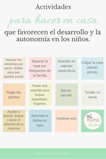 Colaborar en casa beneficia el desarrollo y la autonomía Colaborar en casa beneficia el desarrollo y la autonomía