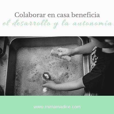 Colaborar en casa beneficia el desarrollo y la autonomía