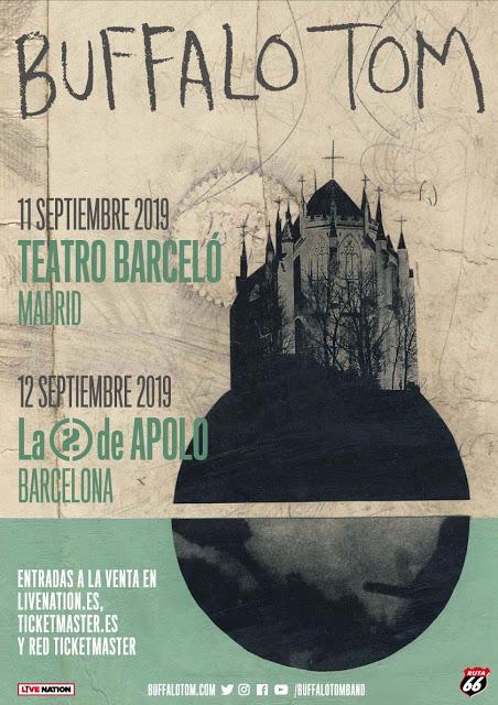 Conciertos de Buffalo Tom en septiembre en Madrid y Barcelona