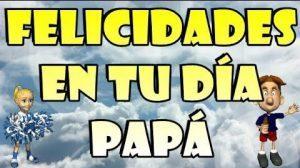Feliz día del padre