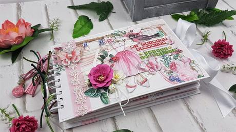 Tutorial Scrapbooking: Álbum Comunión Princess Garden