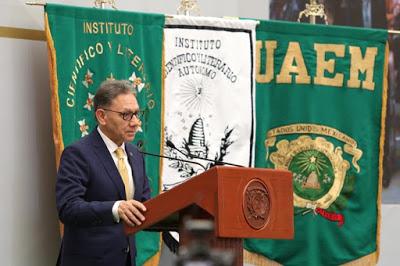 CUENTA UAEM CON EL GOBIERNO ESTATAL PARA FORTALECER PRESUPUESTO DE ESTA INSTITUCIÓN ACADÉMICA: ALFREDO DEL MAZO