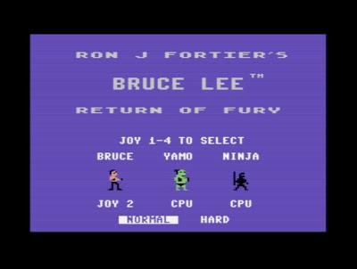 «Be water, my friend». Descarga Bruce Lee: Return of Fury para C64