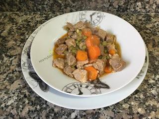 CARNE A LA JARDINERA EN OLLA GM Y TRADICIONAL