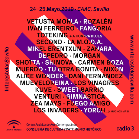 Interestelar Sevilla 2019: Second, Mikel Erentxun, Alice Wonder, Dani Fernández, Mueveloreina, Venturi... Interestelar Sevilla 2019: Second, Mikel Erentxun, Alice Wonder, Dani Fernández, Mueveloreina, Venturi...