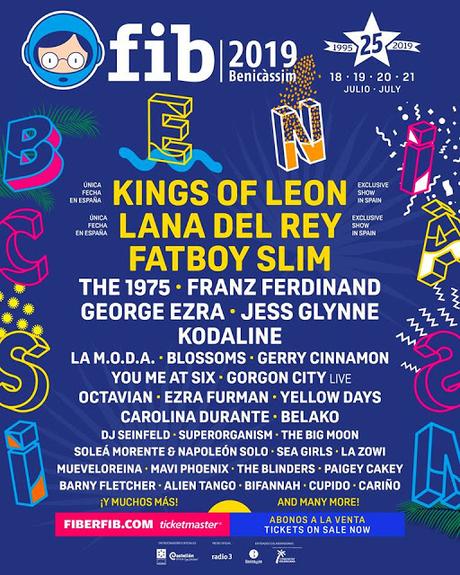 El FIB 2019 suma a Fatboy Slim, Kodaline, Gerry Cinnamon, Belako, Soleá Morente & Napoleón Solo...