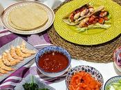 Tacos camarones gigantes salsa guajillo