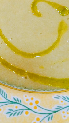 Crema de verduras y pollo Crema de verduras y pollo