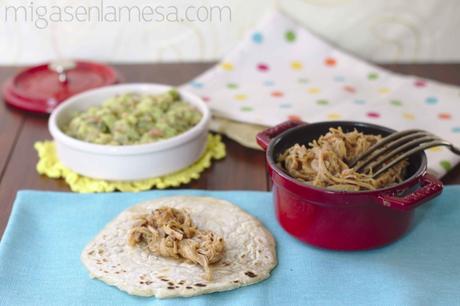 PULLED PORK EN CROCK POT [La barbacoa que no es barbacoa]