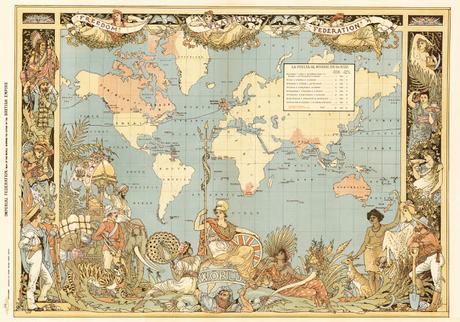 LA VUELTA AL MUNDO EN 80 DÍAS: ¡El mapa que habría deseado tener Verne!
