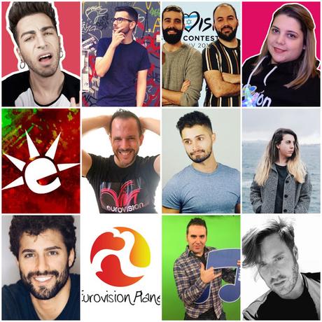 LOS 12 MEJORES YOUTUBERS SOBRE EUROVISIÓN EN ESPAÑOL LOS 12 MEJORES YOUTUBERS SOBRE EUROVISIÓN EN ESPAÑOL