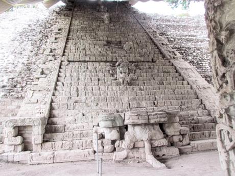 La Escalinata jeroglífica. Copán. Honduras