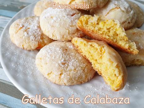 GALLETAS BIZCOCHONAS DE CALABAZA GALLETAS BIZCOCHONAS DE CALABAZA