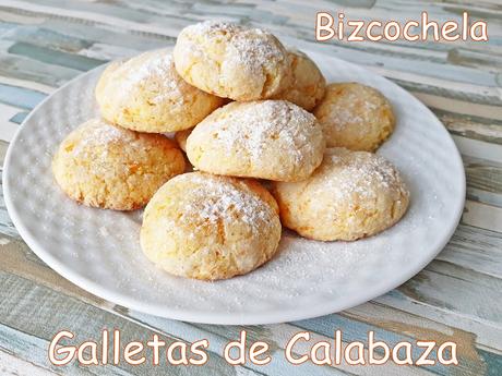 GALLETAS BIZCOCHONAS DE CALABAZA GALLETAS BIZCOCHONAS DE CALABAZA