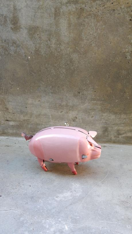 El cerdito de hojalata…