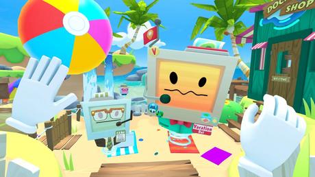 Ventana de lanzamiento para Vacation Simulator en PSVR