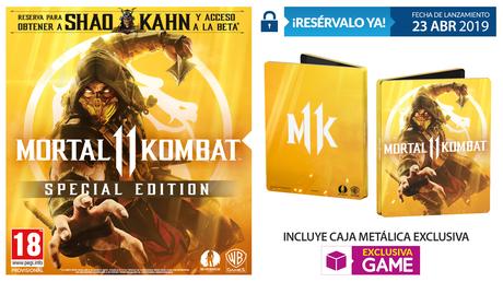 GAME desvela el contenido de hasta tres ediciones especiales de Mortal Kombat 11 GAME desvela el contenido de hasta tres ediciones especiales de Mortal Kombat 11