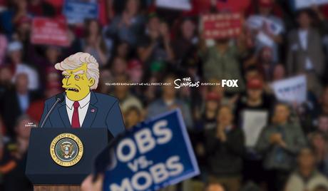 Fox bromea sobre las predicciones de Los Simpson en esta divertida campaña gráfica Fox bromea sobre las predicciones de Los Simpson en esta divertida campaña gráfica