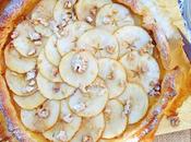 Tarta rústica manzana nueces